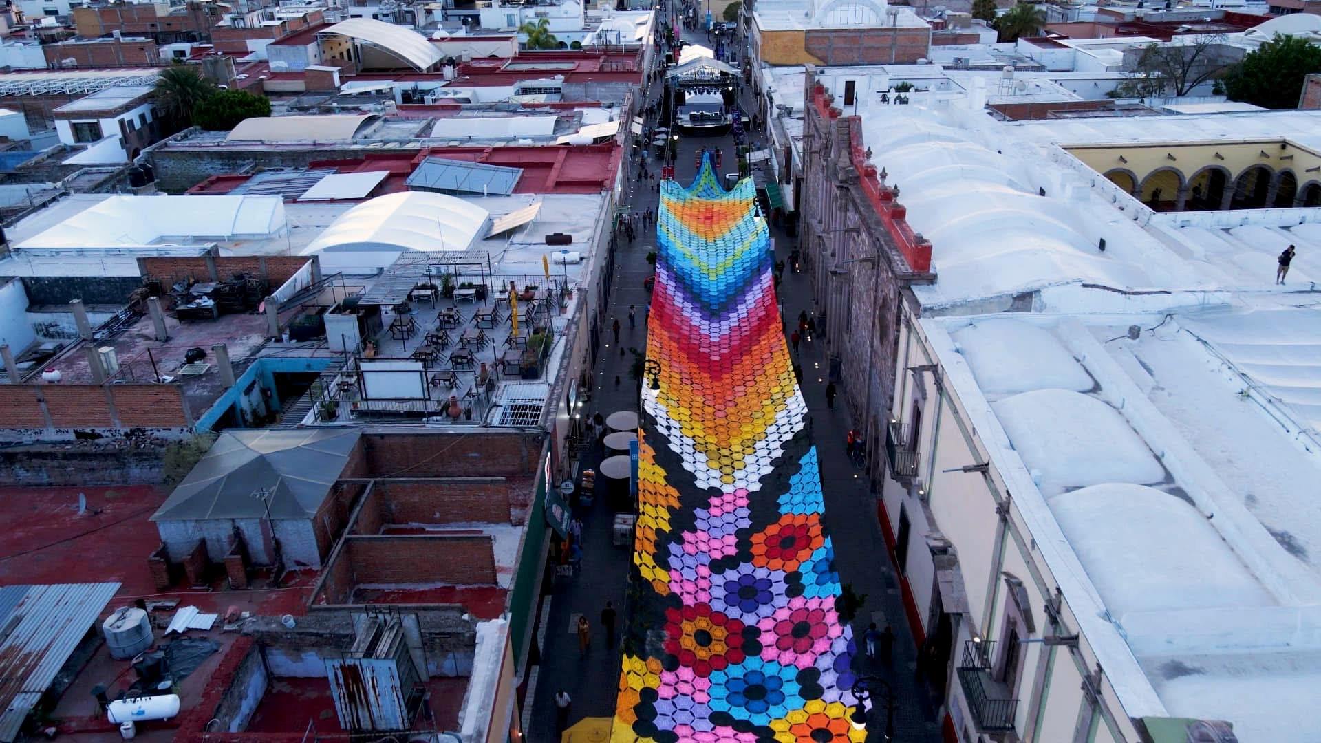 Abre IMAC convocatoria para instalación aérea del Corredor Cultural Carranza 2025: arte, identidad y participación ciudadana en el corazón de la Feria Nacional de San Marcos