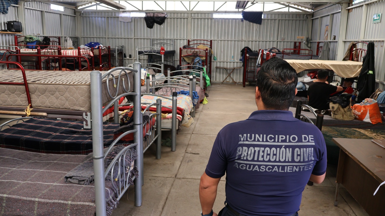 Protección Civil Municipal habilita refugio temporal para proteger a la población ante el descenso de temperaturas