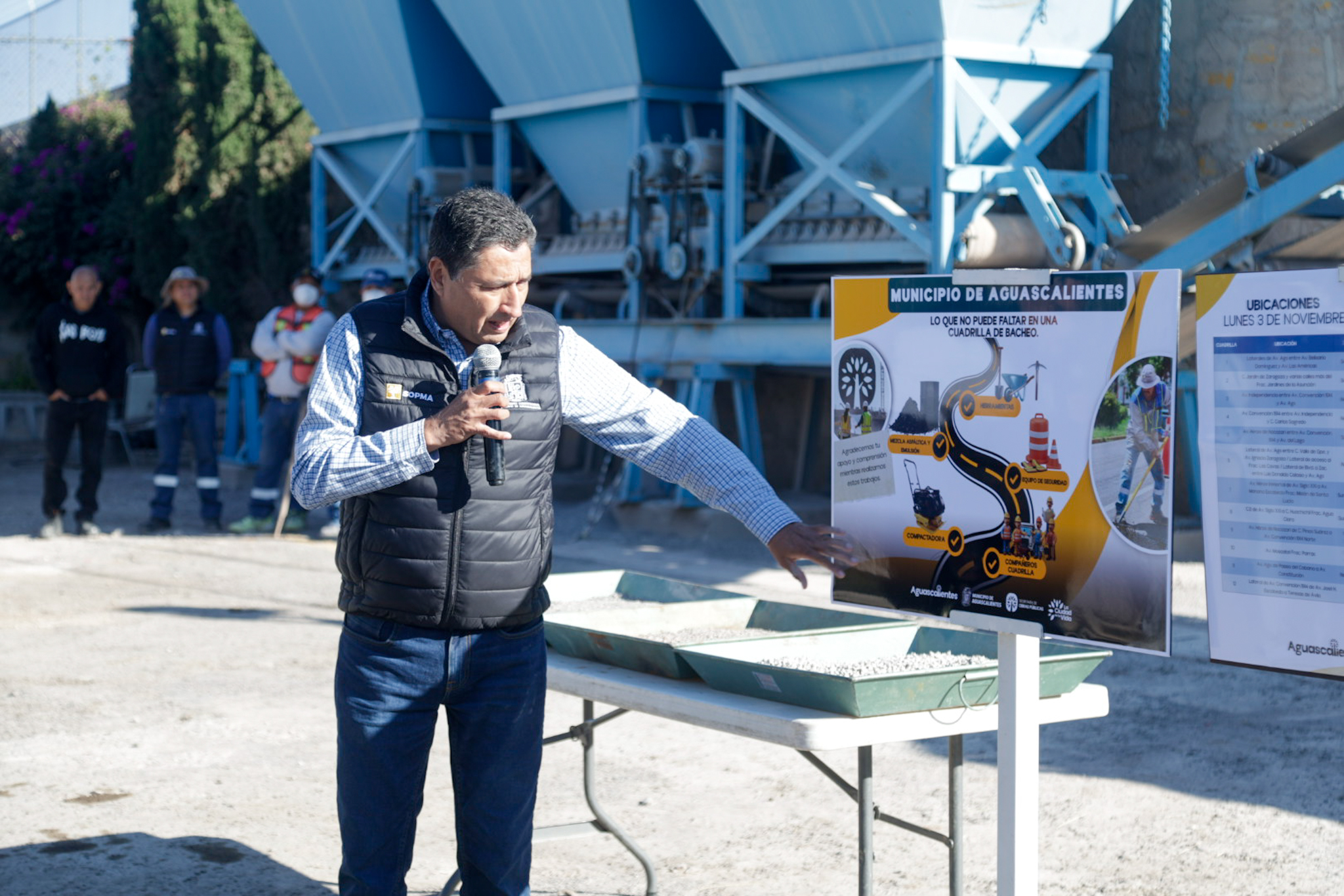 Aguascalientes fortalece su infraestructura vial con planta de asfalto municipal capaz de producir 80 toneladas por hora