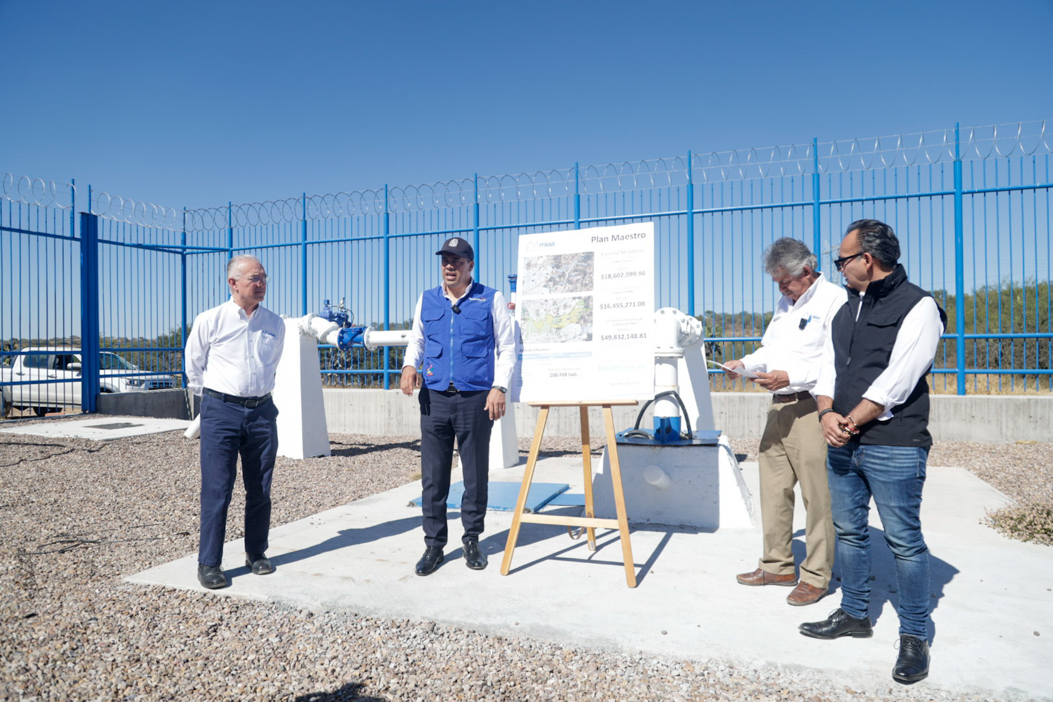 Consolida Leo Montañez el Plan Maestro del Agua con nuevas obras de infraestructura hídrica en beneficio de miles de familias