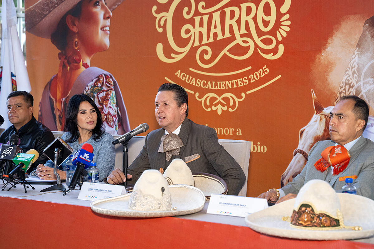 Aguascalientes se alista para recibir la máxima fiesta de la Charrería: tradición, identidad y desarrollo social