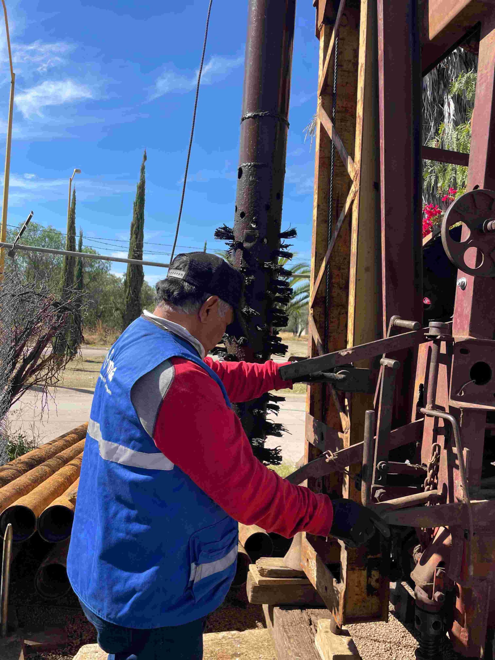 MIAA reforzará la infraestructura hídrica con limpieza profunda de seis pozos en Aguascalientes