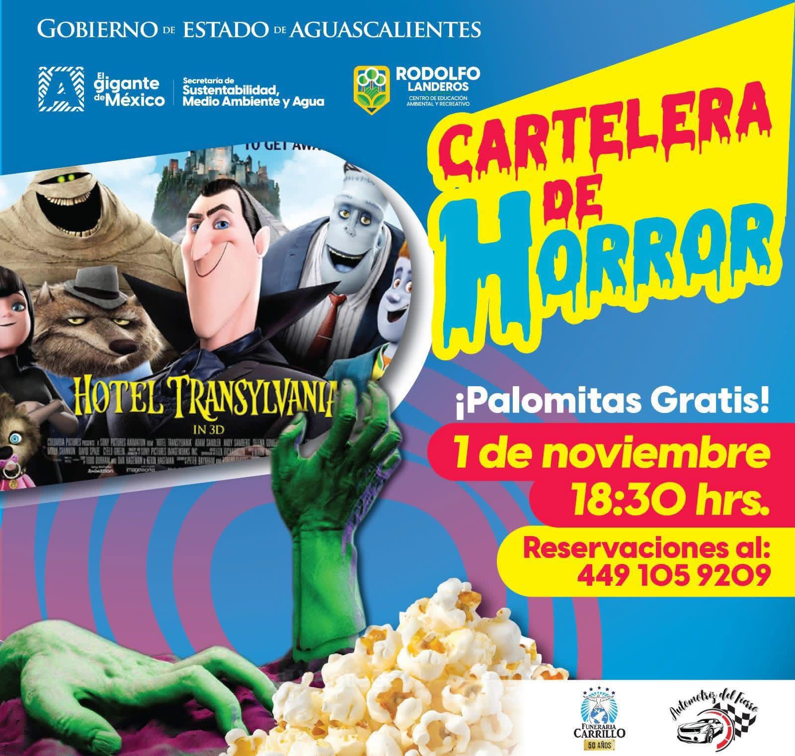 Vive el cine, el miedo y la magia nocturna en el Parque Rodolfo Landeros: dos noches de cultura, naturaleza y diversión en Aguascalientes