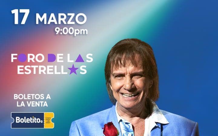 Roberto Carlos anuncia concierto en Aguascalientes como parte de su “Tour México 2026”