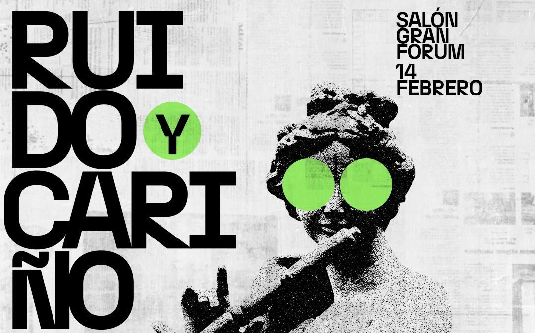 “Ruido y Cariño” encenderá el Salón Gran Forum con una explosión de rock y nostalgia este 14 de febrero