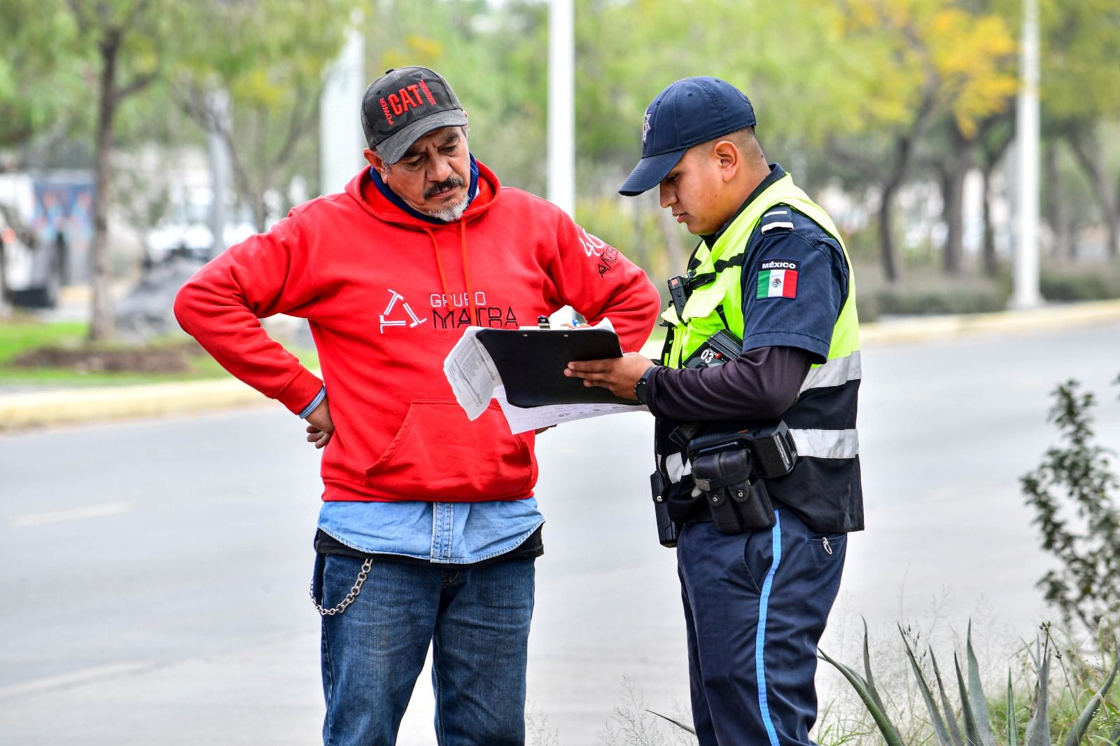 Fortalecen vigilancia al transporte pesado para mejorar la seguridad vial y el orden urbano en Aguascalientes