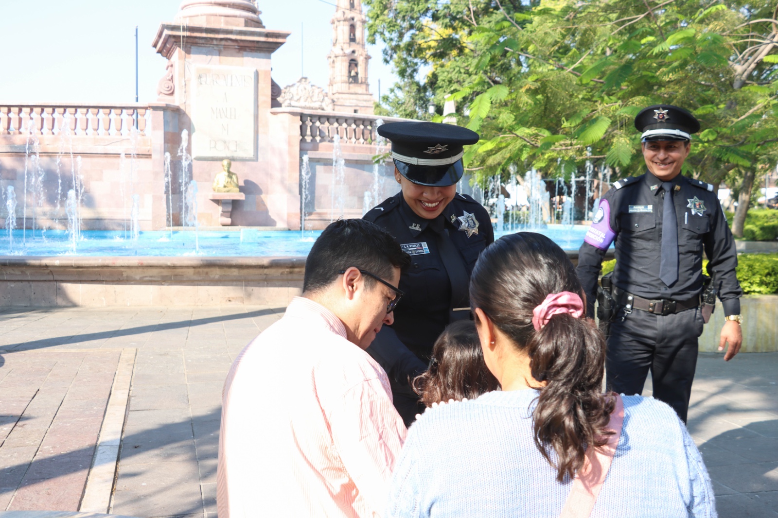 Refuerzan seguridad en el Centro de Aguascalientes ante el aumento de visitantes por temporada navideña