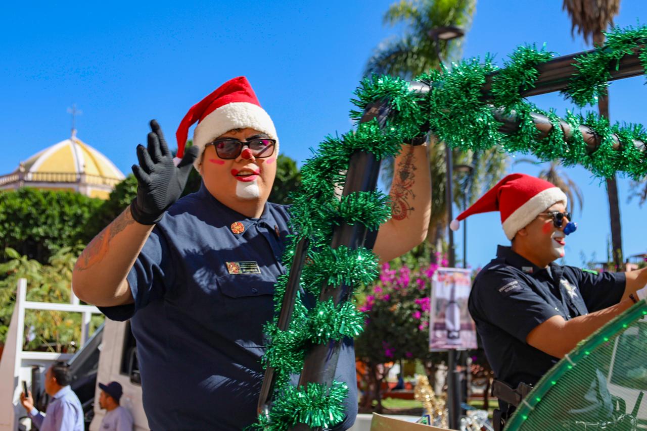 Caravana Navideña fortalece la convivencia y la prevención social en Calvillo
