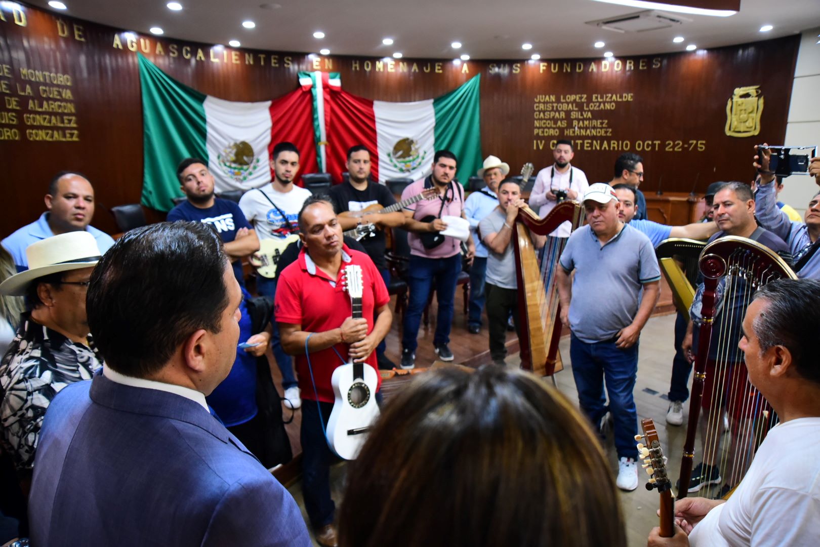 Música jarocha fortalece el intercambio cultural en la Feria Nacional de San Marcos 2024