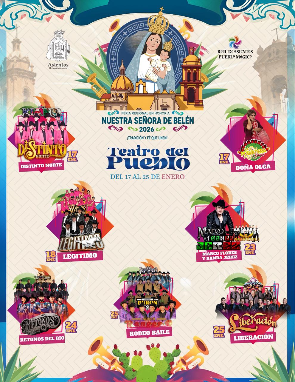 Música, tradición y fiesta: el Teatro del Pueblo encenderá la Feria de Nuestra Señora de Belén 2026